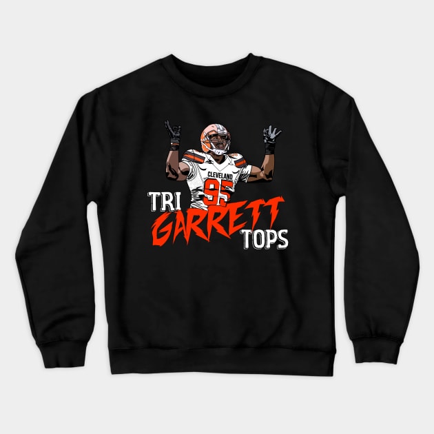 Myles Garrett Dinosaur Crewneck Sweatshirt by mbloomstine